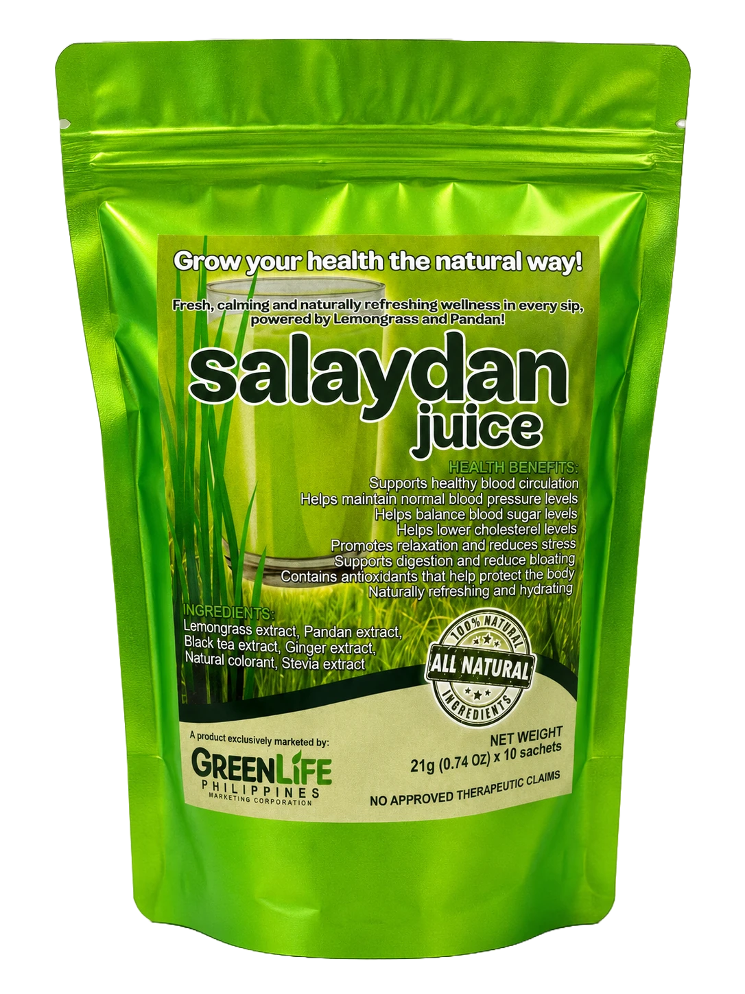 Salaydan Juice product pouch